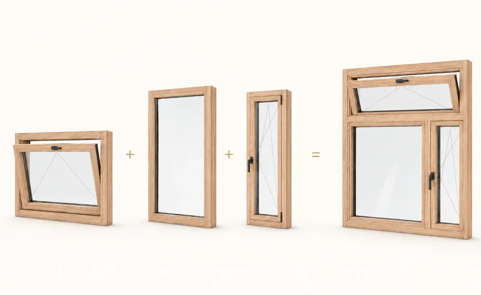 Expression modular window illustration